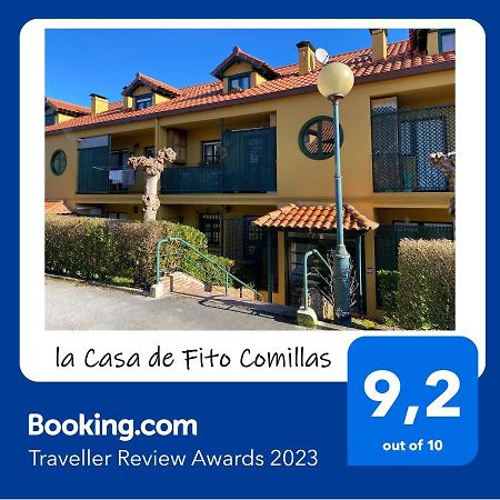 La Casa De Fito Cerca Del Centro De Comillas Buitenkant foto